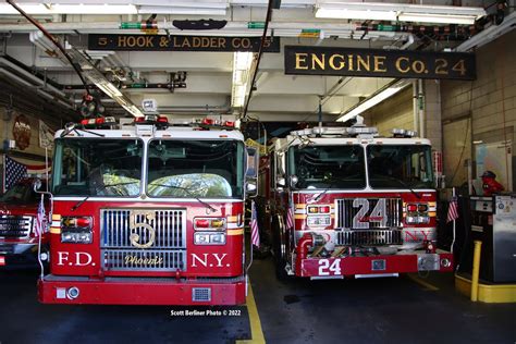 Fdny Engine 24 Ladder 5 Scott Berliner Flickr