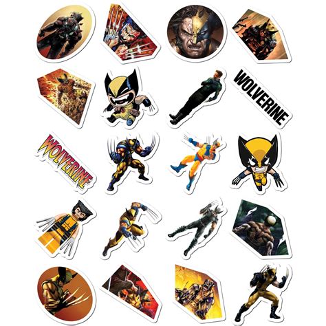 Amazon.com - Sticker Vinyl Stickers Wolverine Car Bumper Decal Laptop ...