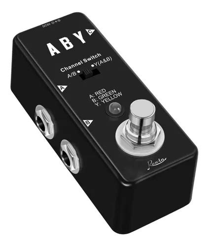 Pedal Rowin Lef Aby Box Switcher Guitarra Tipo Mab Mercadolivre