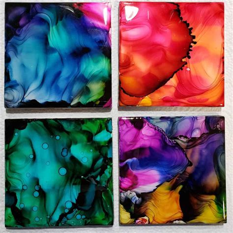 Some of Our Favorite Alcohol Ink Techniques - AcrylicPouring.com