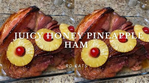 Juicy Honey Pineapple Ham Recipe YouTube