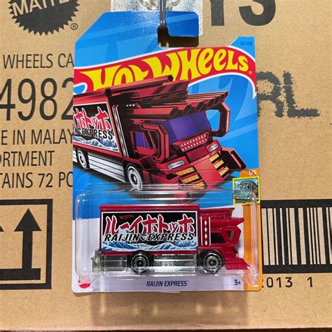 Hot Wheels Raijin Express Treasure Hunt TH Model Car Shopee Singapore