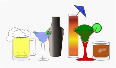 Clip Art Alcoholic Drinks Clipart Happy Hour Drinks Clipart Free