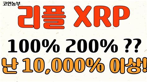 리플 리플 상승의 2가지 힌트 전격 공개 리플 Sec 승소 패소 합의 Xrp 힌먼 토레스 리플코인