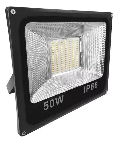 Reflector Led 50w Exterior Alta Potencia Multiled Ip66 Frio