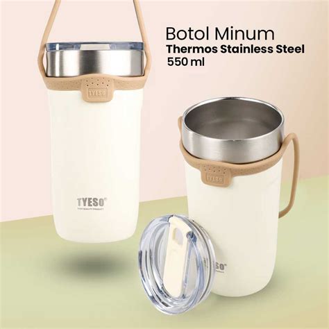 Jual Tyeso Botol Minum Tumbler Air Panas Dingin Stainless Steel