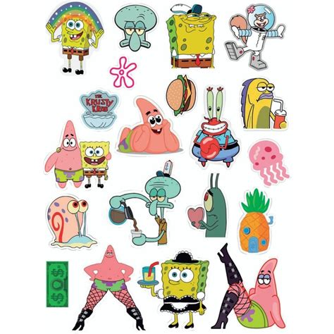 Stickers Waterproof X Bob Esponja