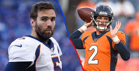 Broncos Pierden A Joe Flacco Por Lesión Y Nombran Titular A Brandon Allen