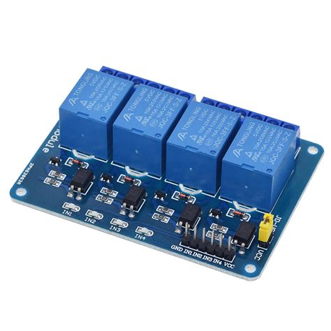 Jual Modul Relay Optocoupler 12V 4 Channel Dengan Output 4 Arah Untuk