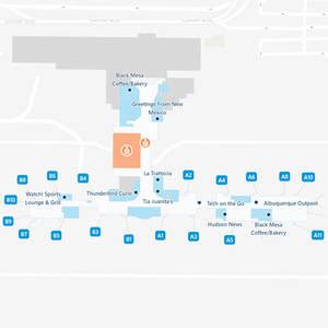 Albuquerque Airport Map: Guide to ABQ's Terminals