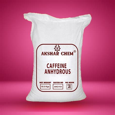 Caffeine Anhydrous Powder At Best Price In Noida By Akshar Exim Company