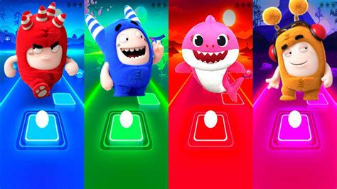 Oddbods Fuse Oddbods Pogo Baby Shark Oddbods Slick Who Is Best