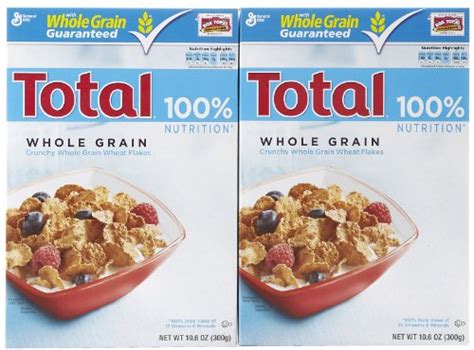 General Mills Total Whole Grain Cereal 10 6 Ounce 12 Per Case