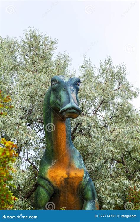 The Calgary Zoo Exhibition Of `prehistoric Park` Editorial Photo