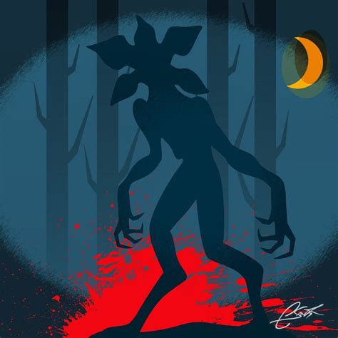 Stranger Things Demogorgon by Corey Smith, coreysmithcreative, Season 1 ...