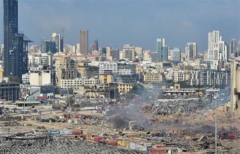 Líbano Enfrenta Las Consecuencias De Devastadora Explosión En Puerto Beirut