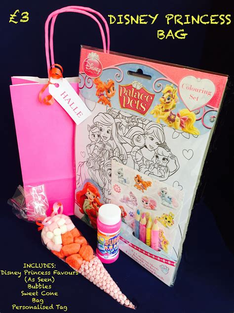 Disney Princess Party Bag Princess Party Bags Disney Princess Bags