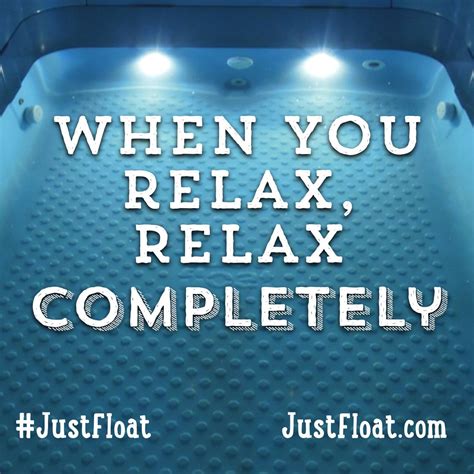 Relax Sensory Deprivation Joe Rogan Quote Meditation Yoga Float