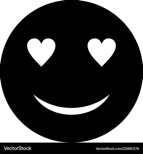 Love emoji icon Royalty Free Vector Image - VectorStock