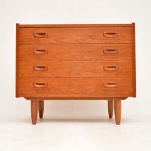 1960 S Danish Teak Vintage Chest Of Drawers Retrospective Interiors