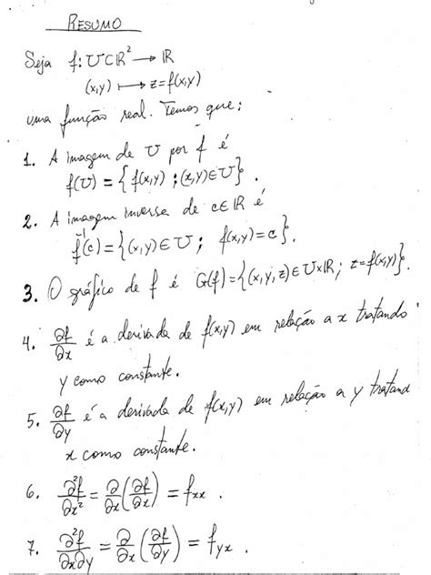 PDF Resumo de Cálculo Diferencial DOKUMEN TIPS