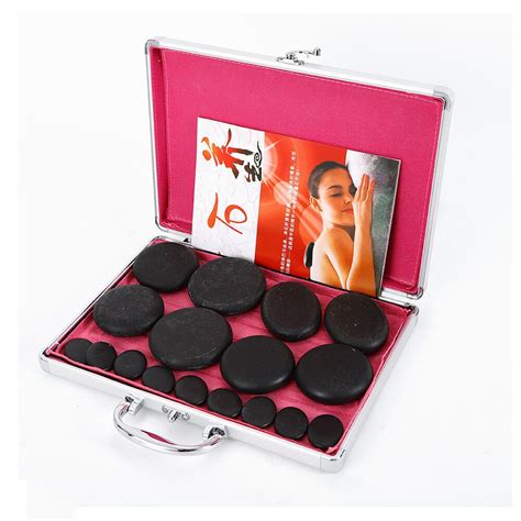 Pcs Hot Spa Rock Basalt Stone Stones Massage Warmer Kit