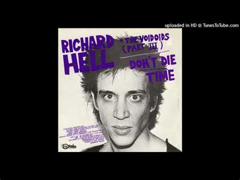 Richard Hell And The Voidoids Time Youtube