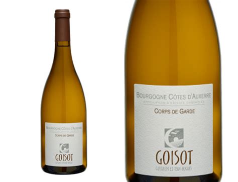 Domaine Goisot C Tes D Auxerre Corps De Garde Blanc Wineandco