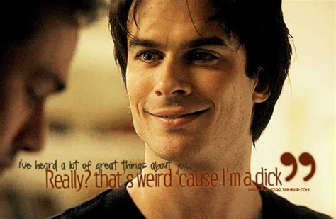 Funny Damon Quotes Vampire Diaries. QuotesGram