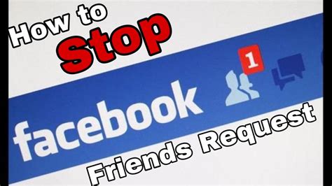 How To Stop All Friend Requests On Facebook How To Restrict Friend Request On Facebook Youtube