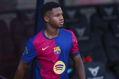 Ansu Fati Returns To Barcelona Training After Foot Injury Barca