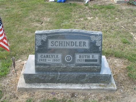 Carlyle H Schindler 1922 1997 Mémorial Find a Grave