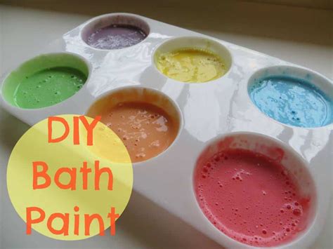 DIY Bath Paint | Learning 4 Kids