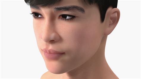 Male Heads Collection 6 3d Model 249 3ds Obj Max C4d Ma Free3d