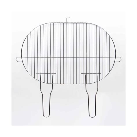 Grille barbecue Ovale pour modèle Hekla Acier Chromé 50 5x33cm