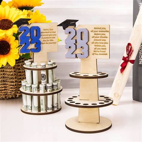 Custom Graduation T Money Holder Tiered Graduation Money Cake