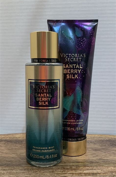 Victoria S Secret Santal Berry Silk Fragrance Mist And Lotion Ebay