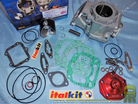 Kit 140cc ITALKIT Bi Segment Avec Culasse Pour Moteur 125 ROTAX 122