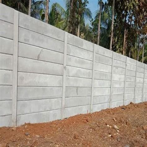 Gray Precast Concrete Compound Wall At Rs 110 Square Feet Precast