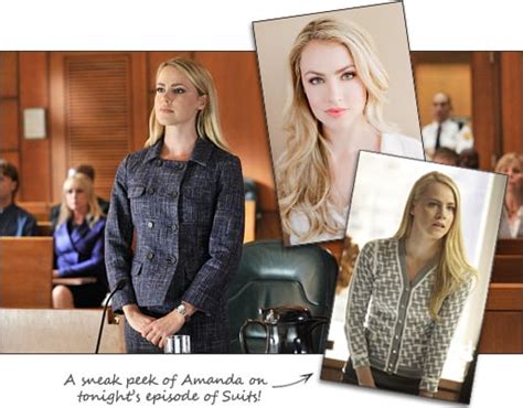 Actress Amanda Schull shares 'Suits' scoops and style tips