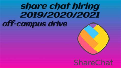 Share Chat Hiring Process For Batch 2019 2020 2021 Offcampus Drives