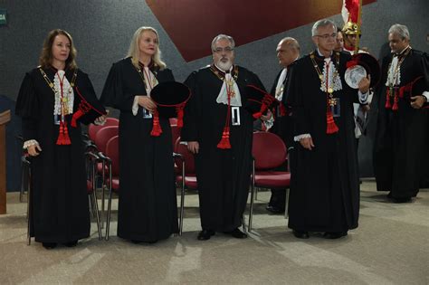 Cerim Nia De Posse Do Juiz Renato Scussel Como Novo Desembargador Do