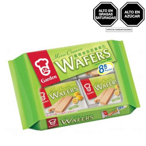 GARDEN Mini Wafer Limón 34 g Tienda Hong Kong Market