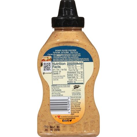 33 Dijon Mustard Ingredients Label Labels Database 2020