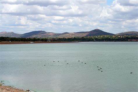 Clouds Over Dam Free Stock Photo - Public Domain Pictures