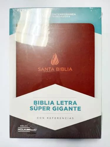 Biblia Letra S Per Gigante Nvi Piel Fabricada Marr N Meses Sin Inter S