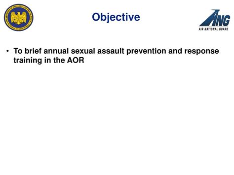 PPT Sexual Assault Prevention And Response SAPR PowerPoint