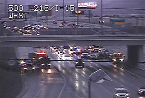 14 Car Crash Slows Traffic At Beltway And I 15 Local Las Vegas Local