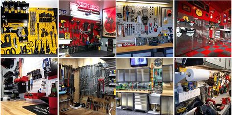 Garage Pegboard Tool Organizers | Gallery of Garage Storage and Organization Pegboard Ideas ...