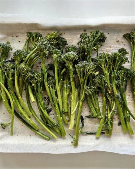 The Most Delicious Roasted Broccolini With Lemon And Garlic